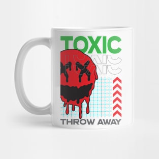 Navigating Toxicity: Artistic Reflections on Life's Challenges Mug